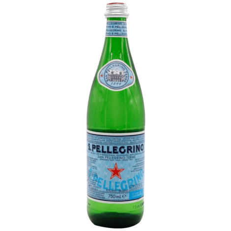 San Pellegrino Terme Sparkling Carbonated Natural Mineral Water - 750 ml ( 750ml X 12 Bottles) - Image 2