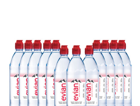 Evian Natural Mineral Water Bottle, 750 ml (pack of 12bottles) - Image 2