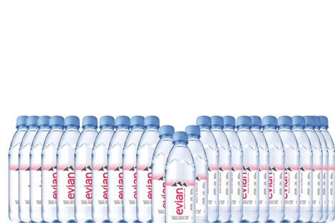 Evian Eau Natural Mineral Water Bottle,500ml [ 500ml x 24 Bottles] - Image 4