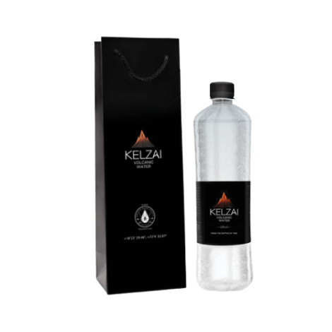 Kelzai Volcanic Water -glass bottle 300ml *( 12 bottles ) - Image 3