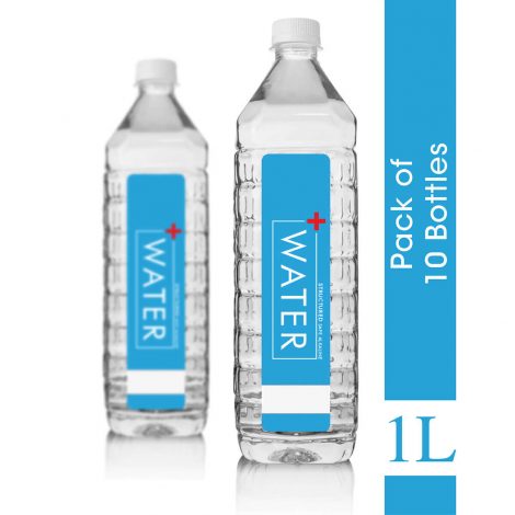 Plus Waters 1Ltr - (10 bottles)