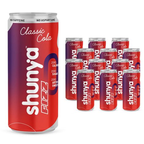 SHUNYA FIZZ CLASSIC COLA (300ML) * [ pack of 12 Bottles]