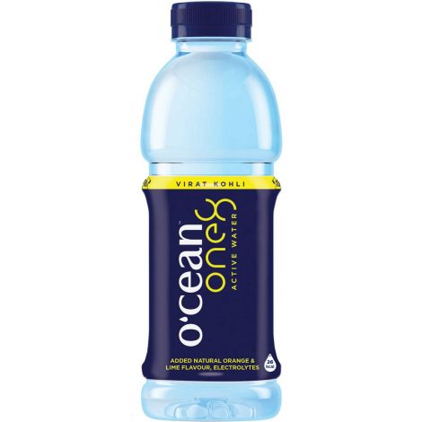 o'cean one8 active water - lime and orange (500ml) * [ pack of 12 Bottles]