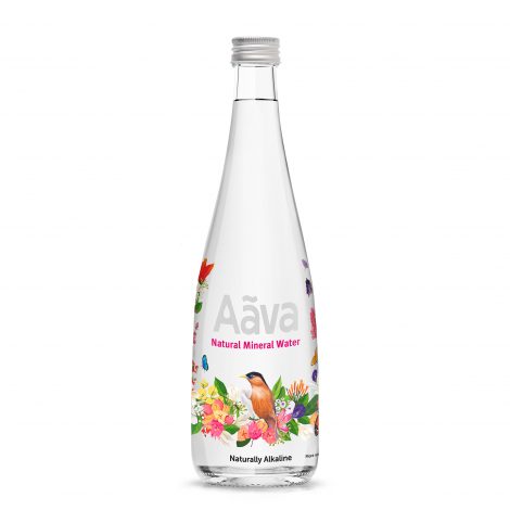 Aava Alkaline Natural Mineral Water - 750ml-glass- [Pack of 45 Bottles] - Image 2