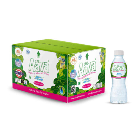 Aava Alkaline Natural Mineral Water - 200ml -pet-[Pack of 24 Bottles]