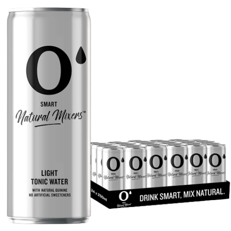 O' LIGHT TONIC WATER [Pack of 24] - Image 2