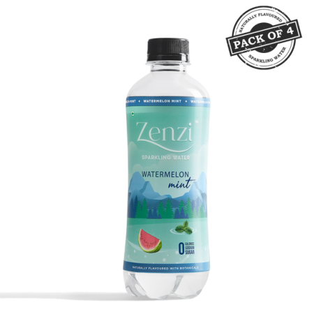 Zenzi Watermelon Mint - Sparkling Water [Pack of 4] - Image 2