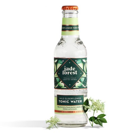 WILD ELDERFLOWER TONIC WATER 250ml [Pack of 12 Bottles] - Image 2