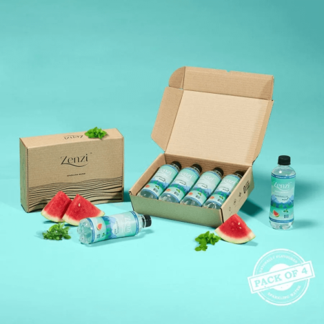 Zenzi Watermelon Mint - Sparkling Water [Pack of 4]