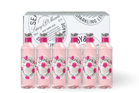 Pink Rose Lemonade 200ml [Pack of 12 Bottles]