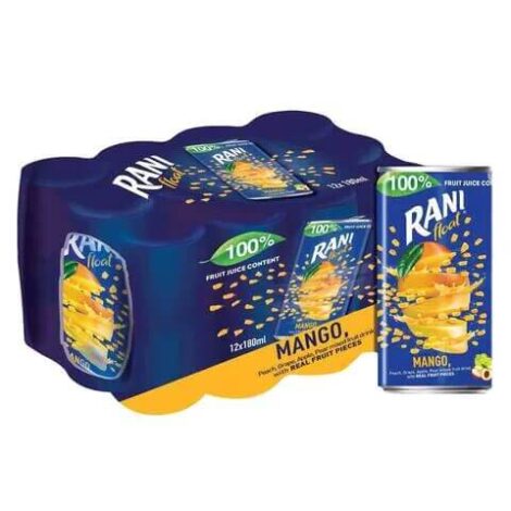 Rani Float Mango Juice 180ml [Pack of 12]