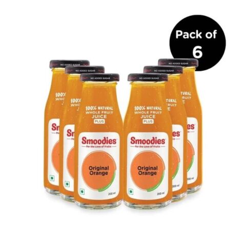 Smoodies Original Orange Juice 200ml - Combo Packs