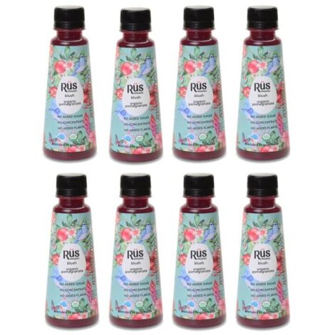 Rus Blush - Organic Cold Pressed Pomegranate Juice 200ml (pack of 8)