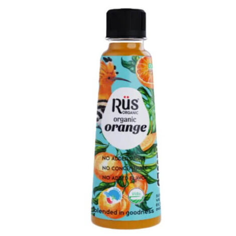 Rus Organic Orange Juice 200ml (pack of 8)