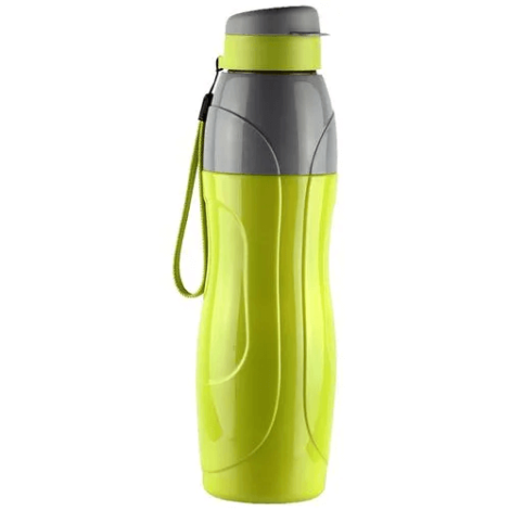 Cello Puro Plastic Sports Water Bottle - Green, 900 ml